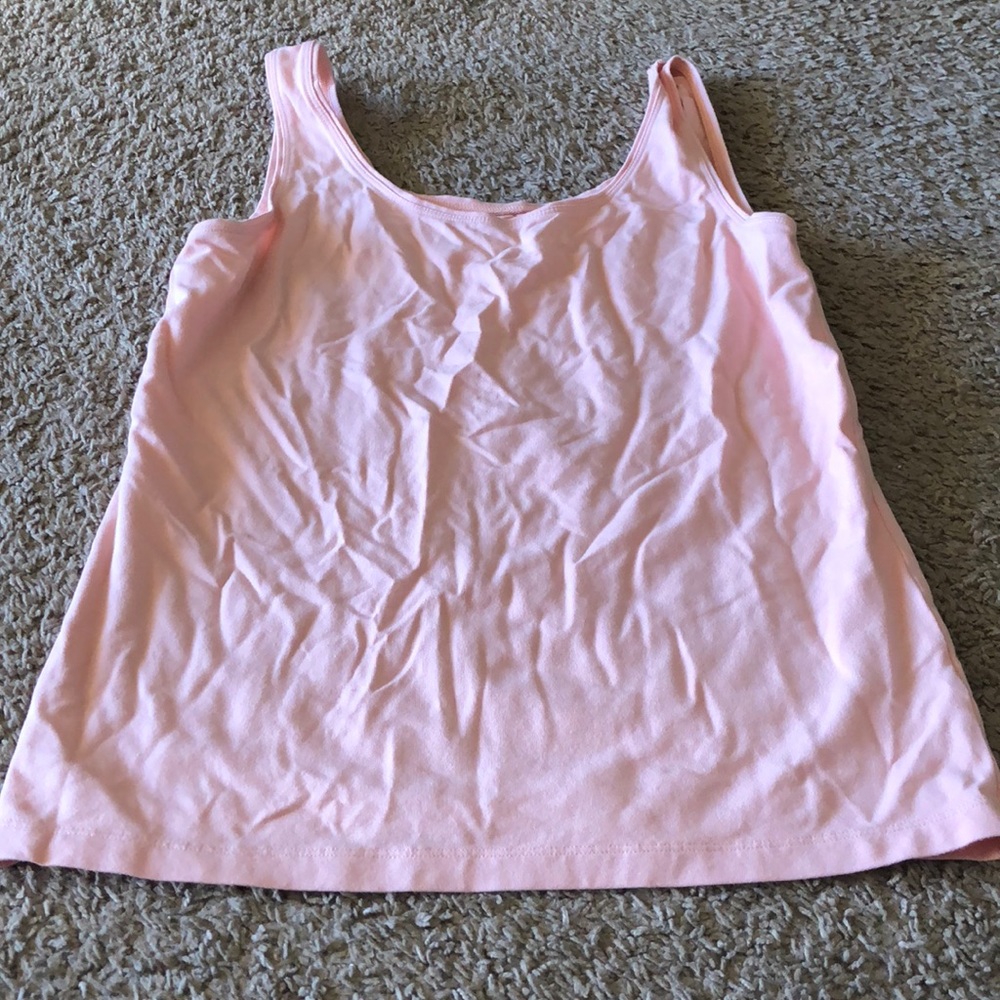 Talbot’s Pink/Salmon color tank top shell